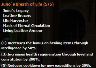 Juno's Breath of Life stats
