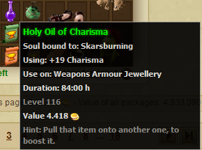 Neptune's Fluid Might bonus 2