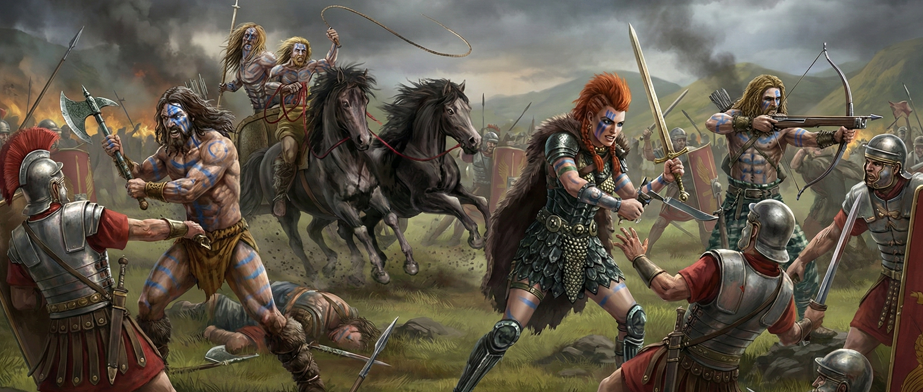 Battle at Hadrian's Wall