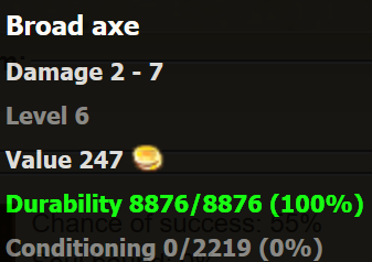 Broad Axe stats