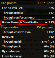 Blessing of Jupiter example